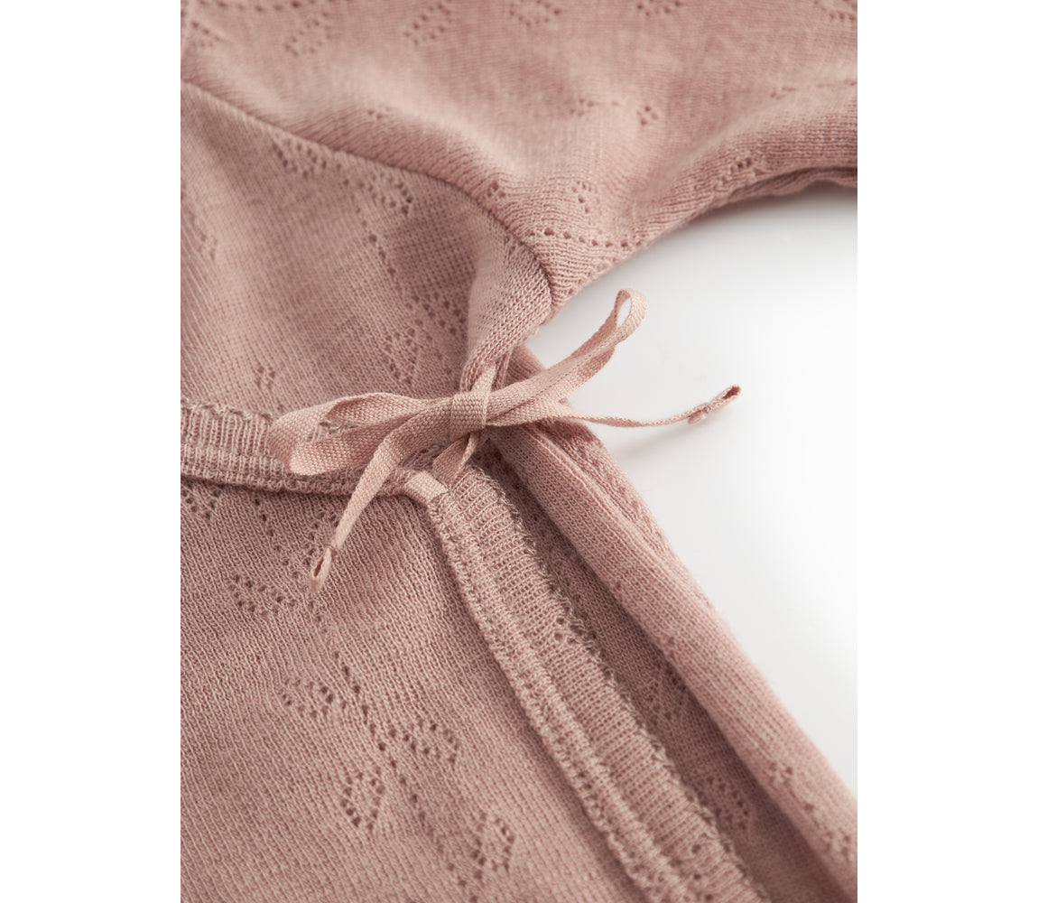 Belita - Wool Pointelle - Burnt Rose