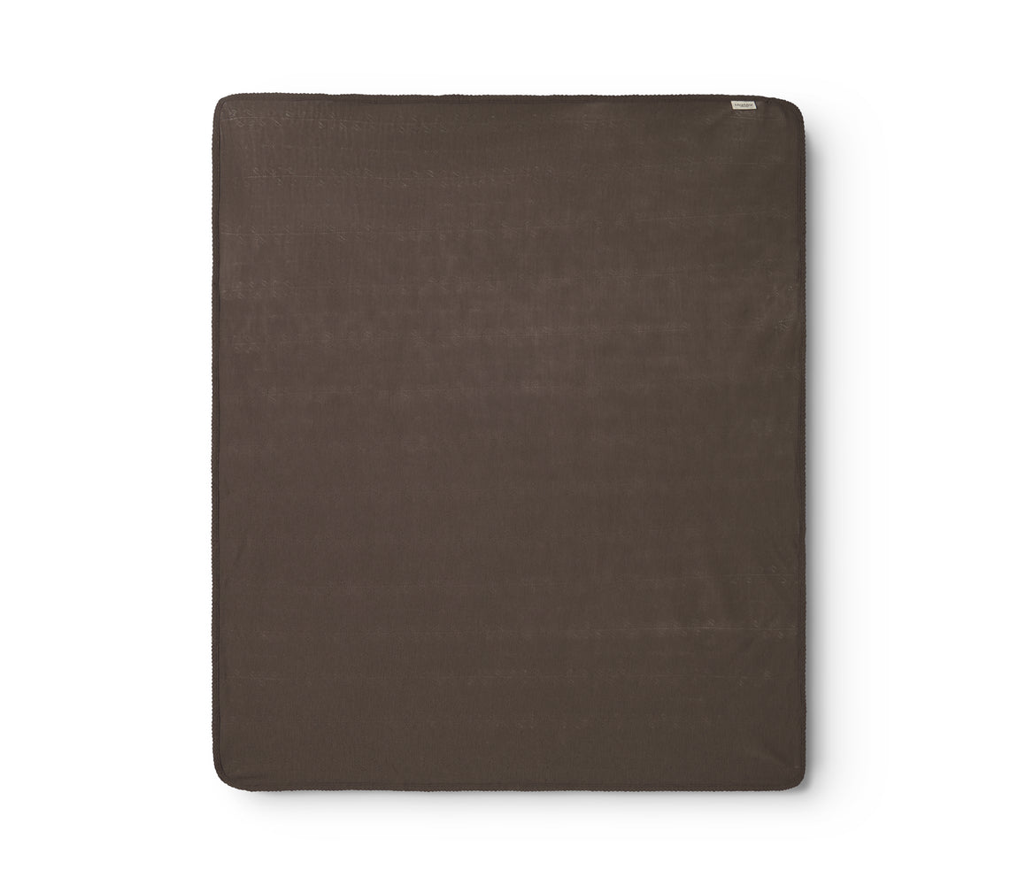 Alida - Wool Pointelle - Terre
