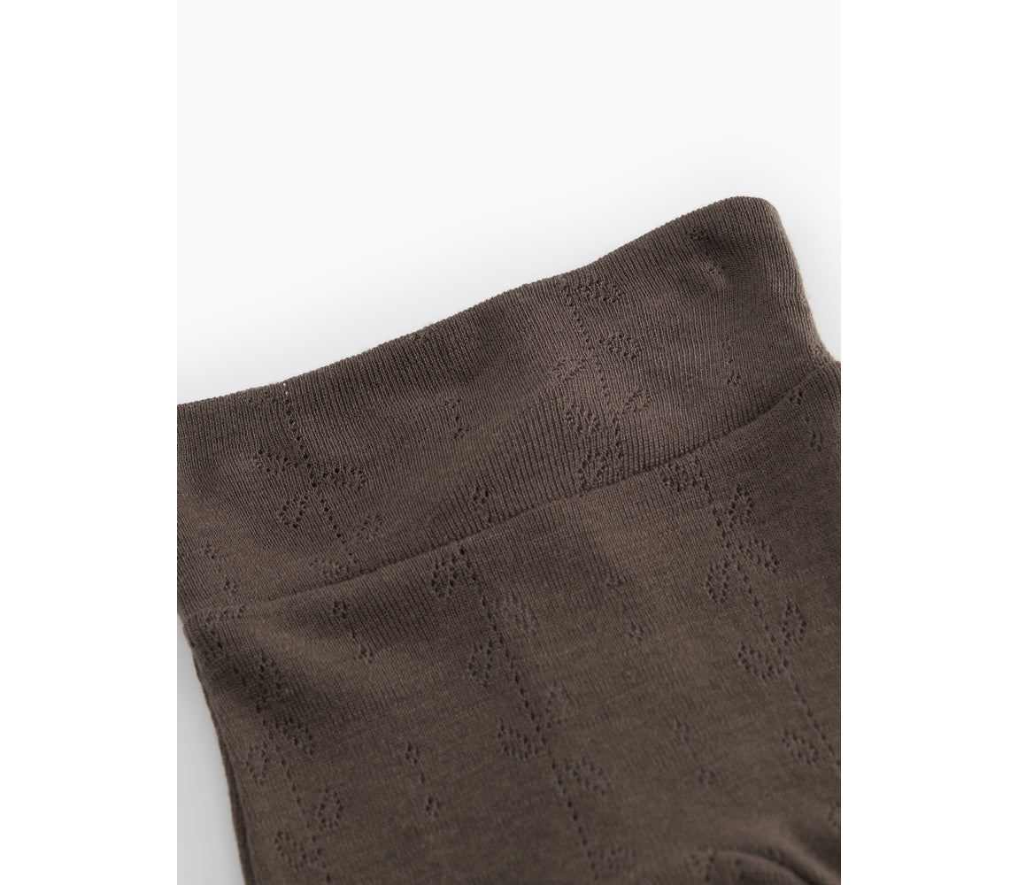 Piva, Wool Pointelle Trousers - Terre