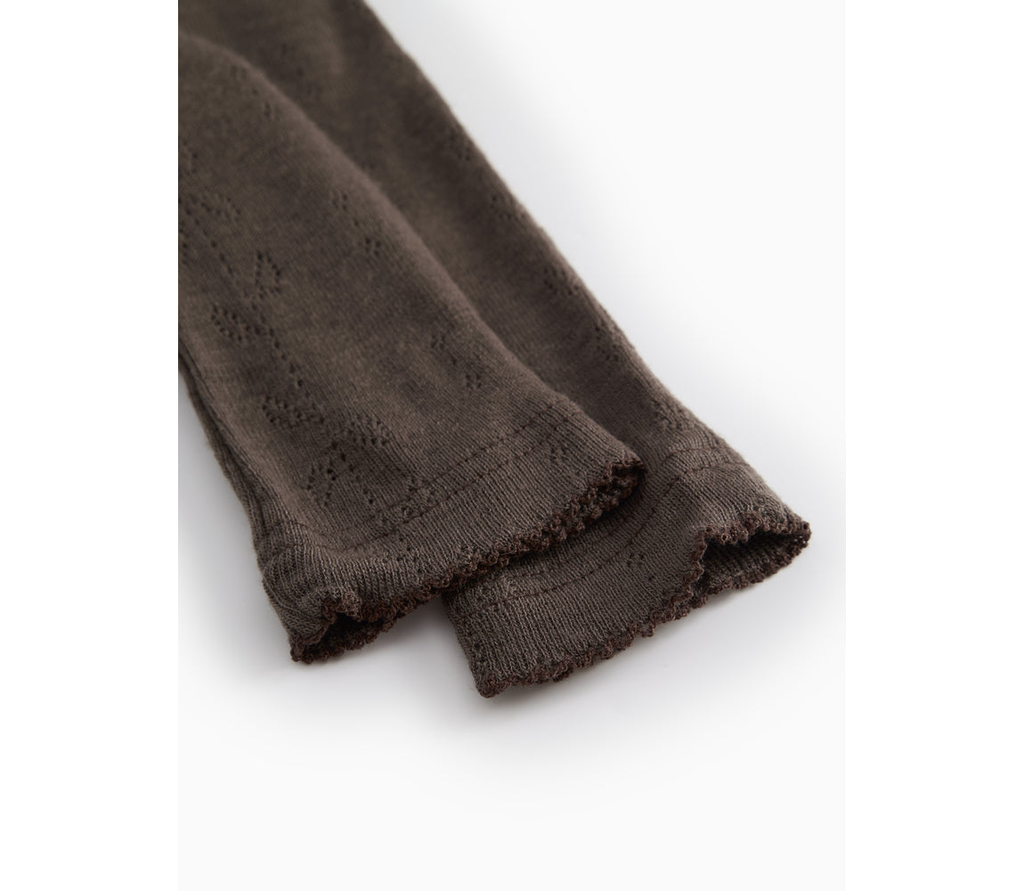Piva, Wool Pointelle Trousers - Terre