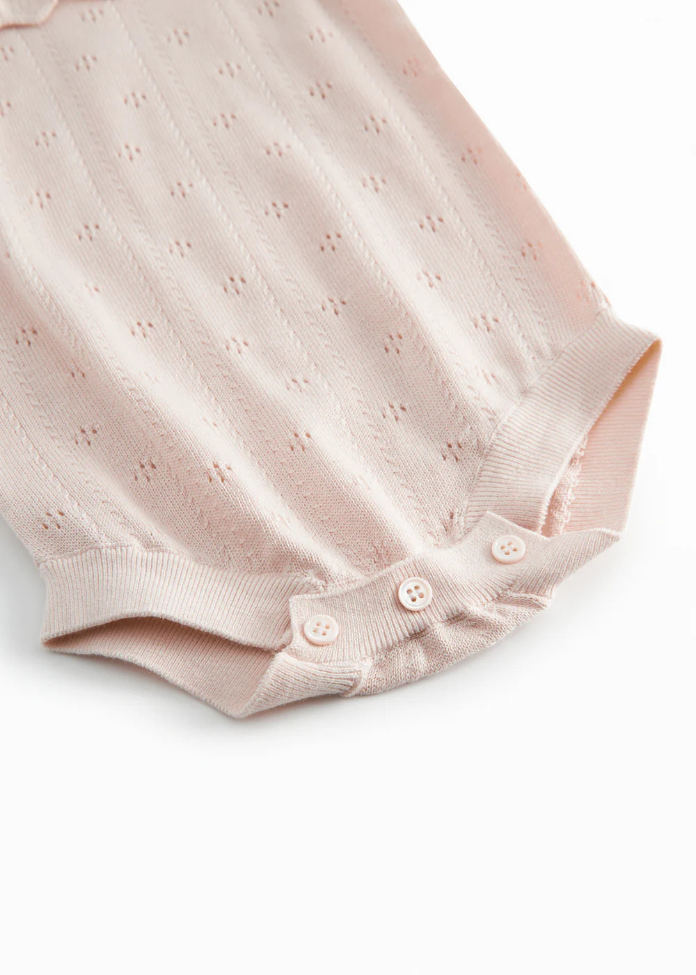 Renate - Knit body stocking, Misty Pink