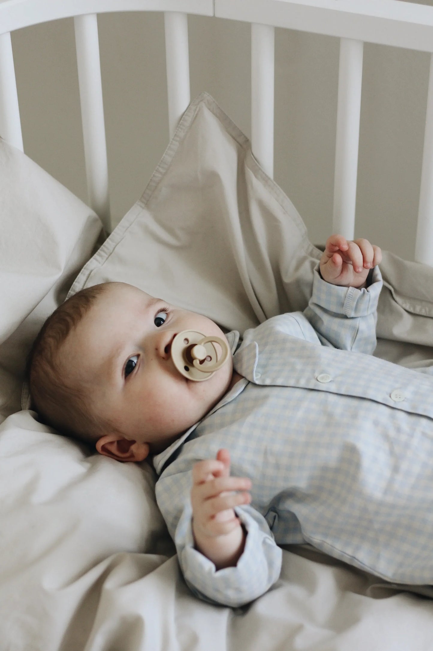 Classic PJ suit blue gingham