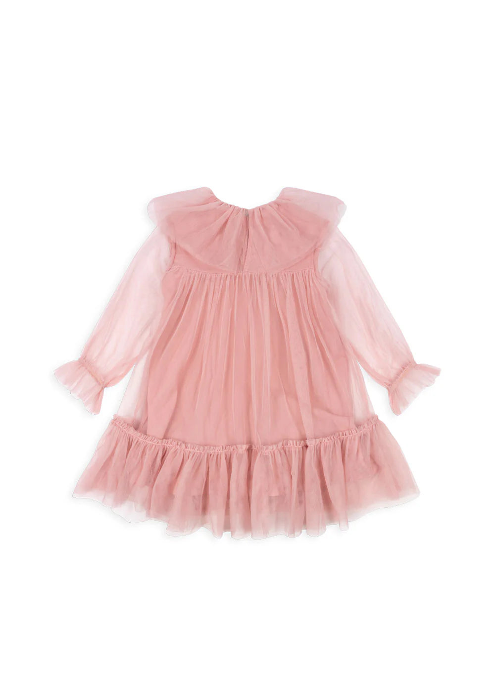 BOW DRESS - Mellow rose