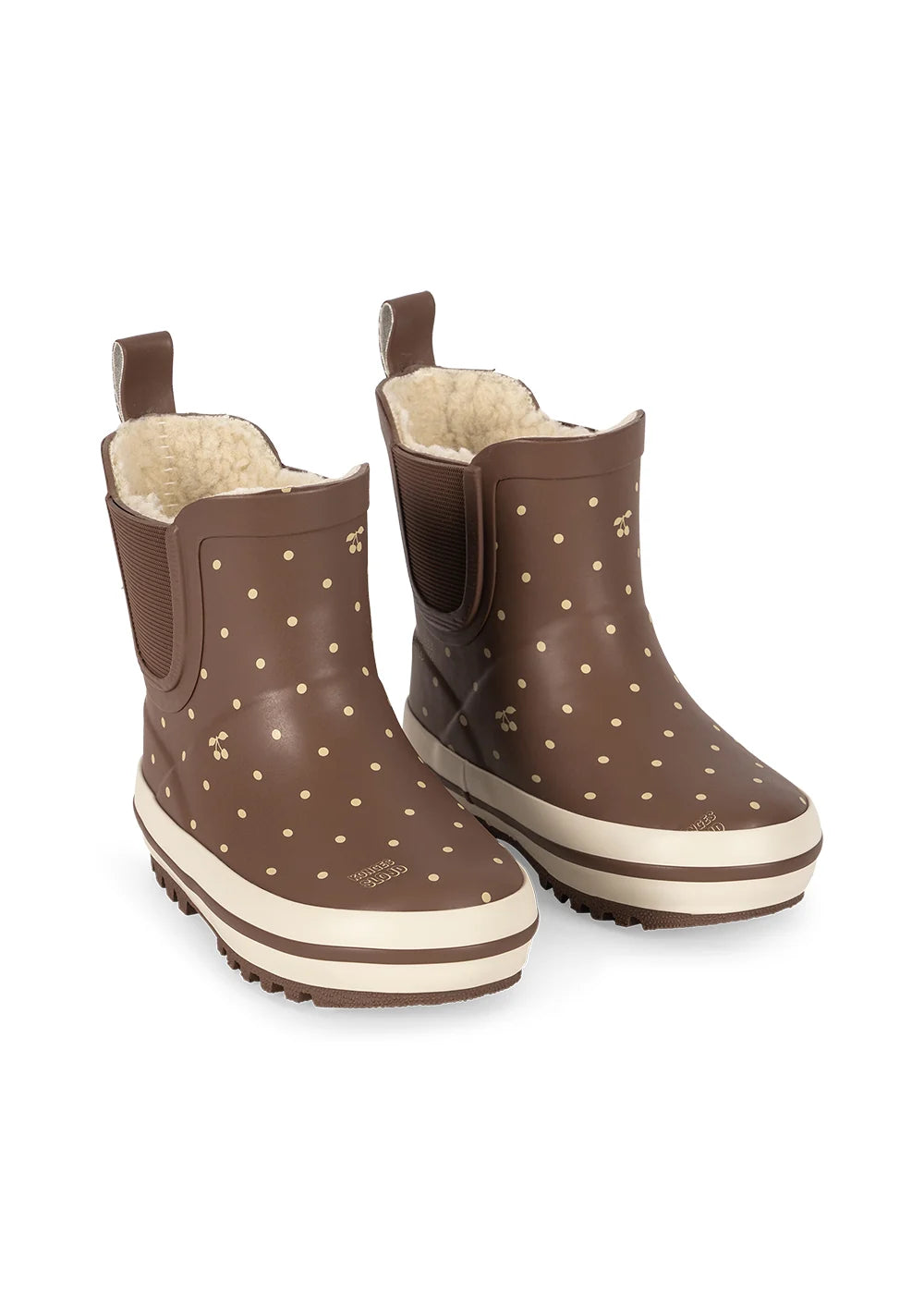 ROI PRINTED RAINBOOTS - Cherry Dot Marrone