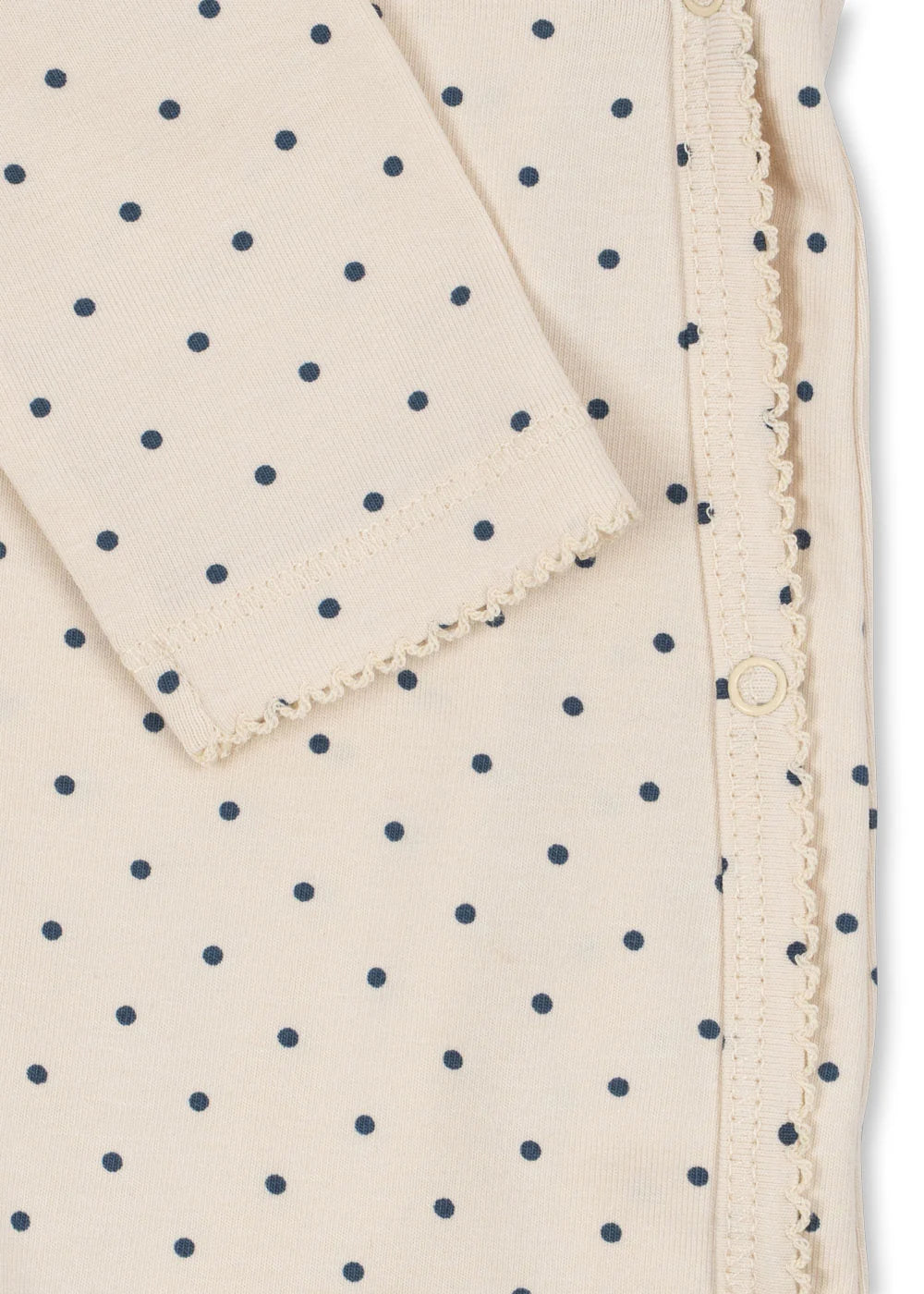 BASIC NEWBORN ONESIE - Blue Dot