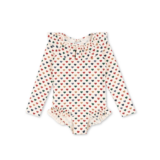 MANUCA LS SWIMSUIT - COEUR COLORE
