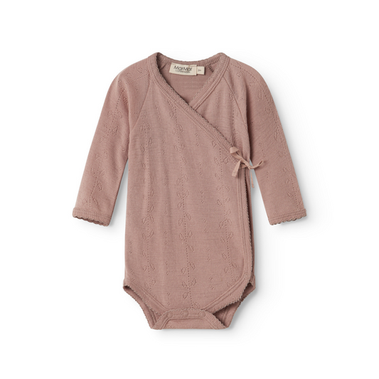 Belita - Wool Pointelle - Burnt Rose