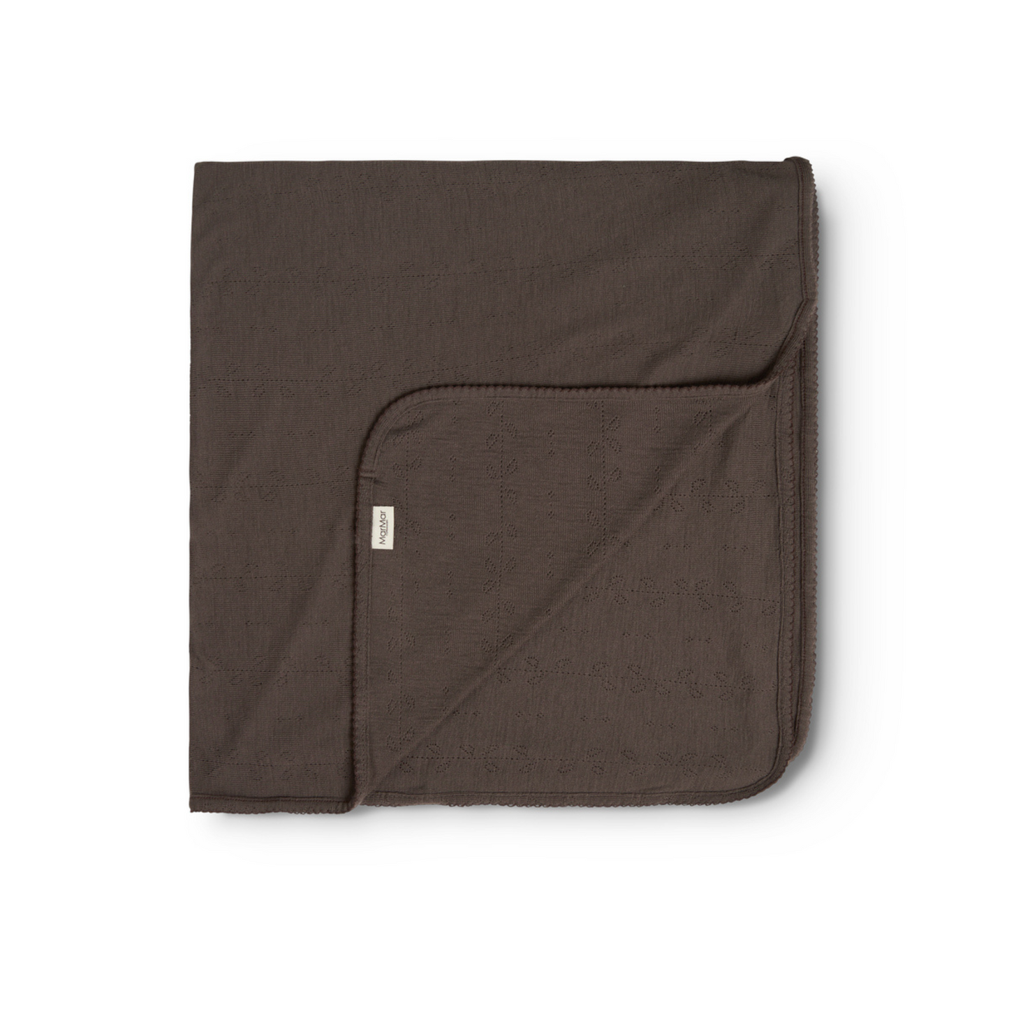 Alida - Wool Pointelle - Terre