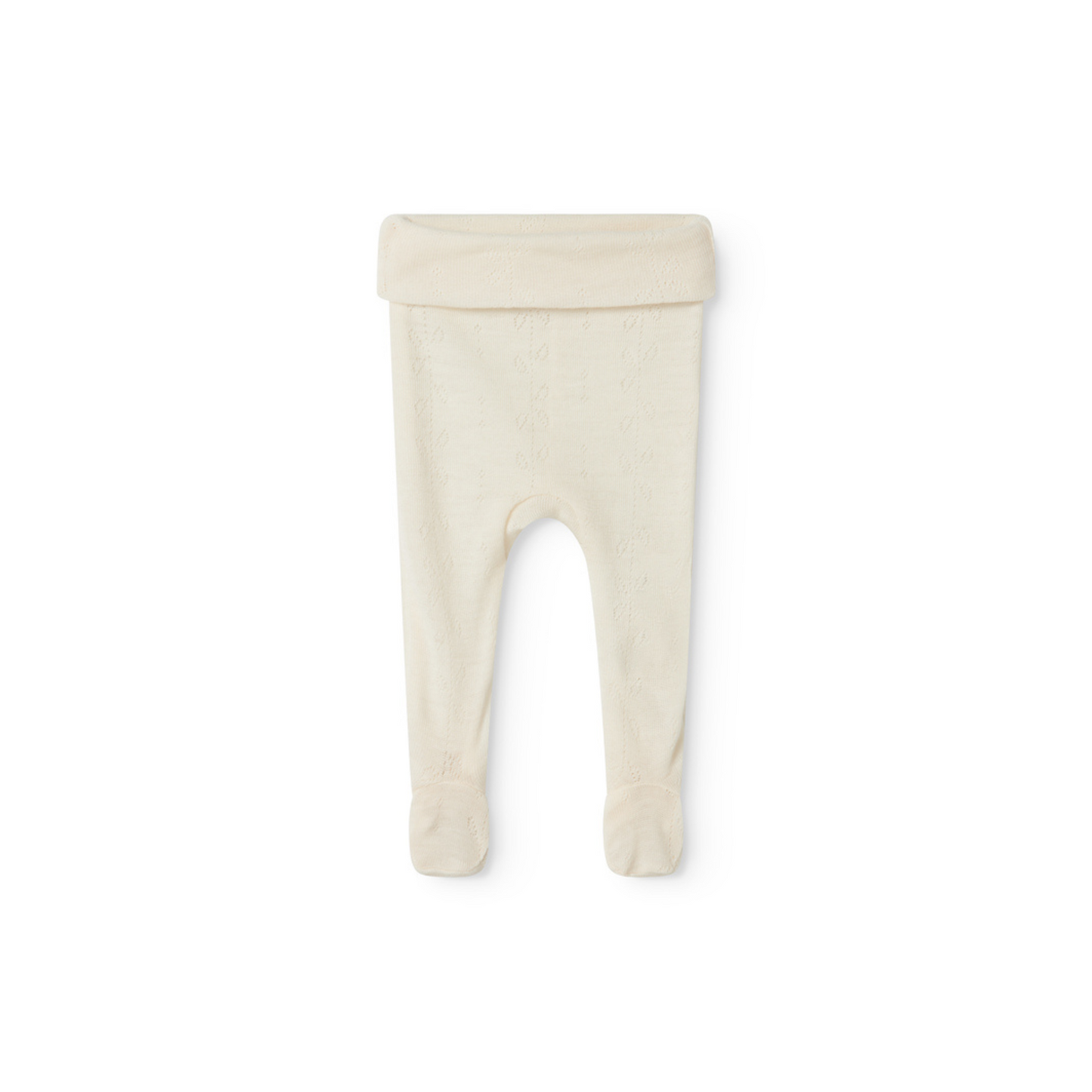 Pixa, Wool Pointelle Pants - Natural