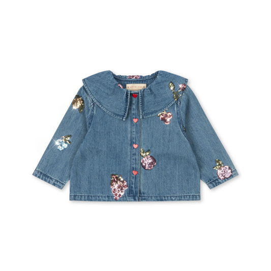MAGOT SEQUIN DENIM SHIRT