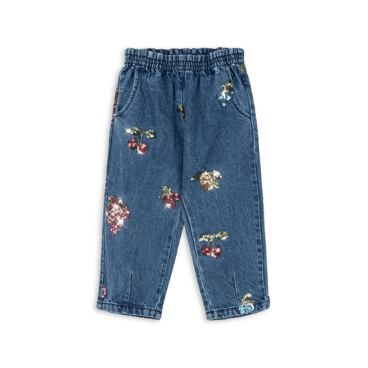 MAGOT SEQUIN FRILL PANTS