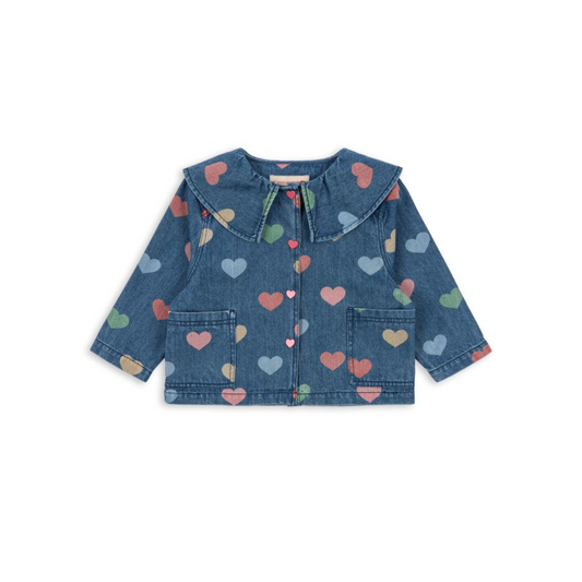 MAGOT DENIM SHIRT GOTS BON COEUR COLORE