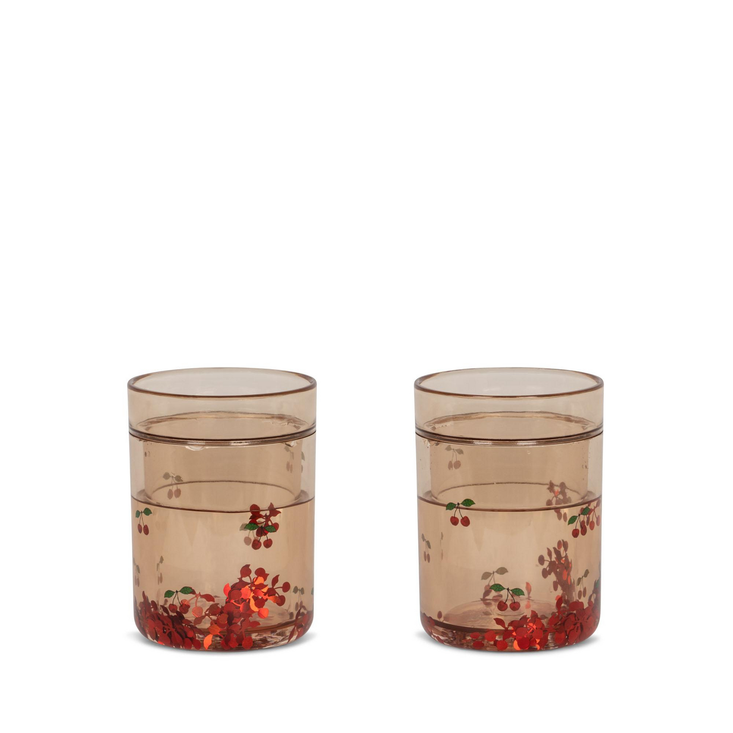 2 PACK GLITTER CUPS