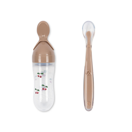 FOOD FEEDING SET - CHERRY