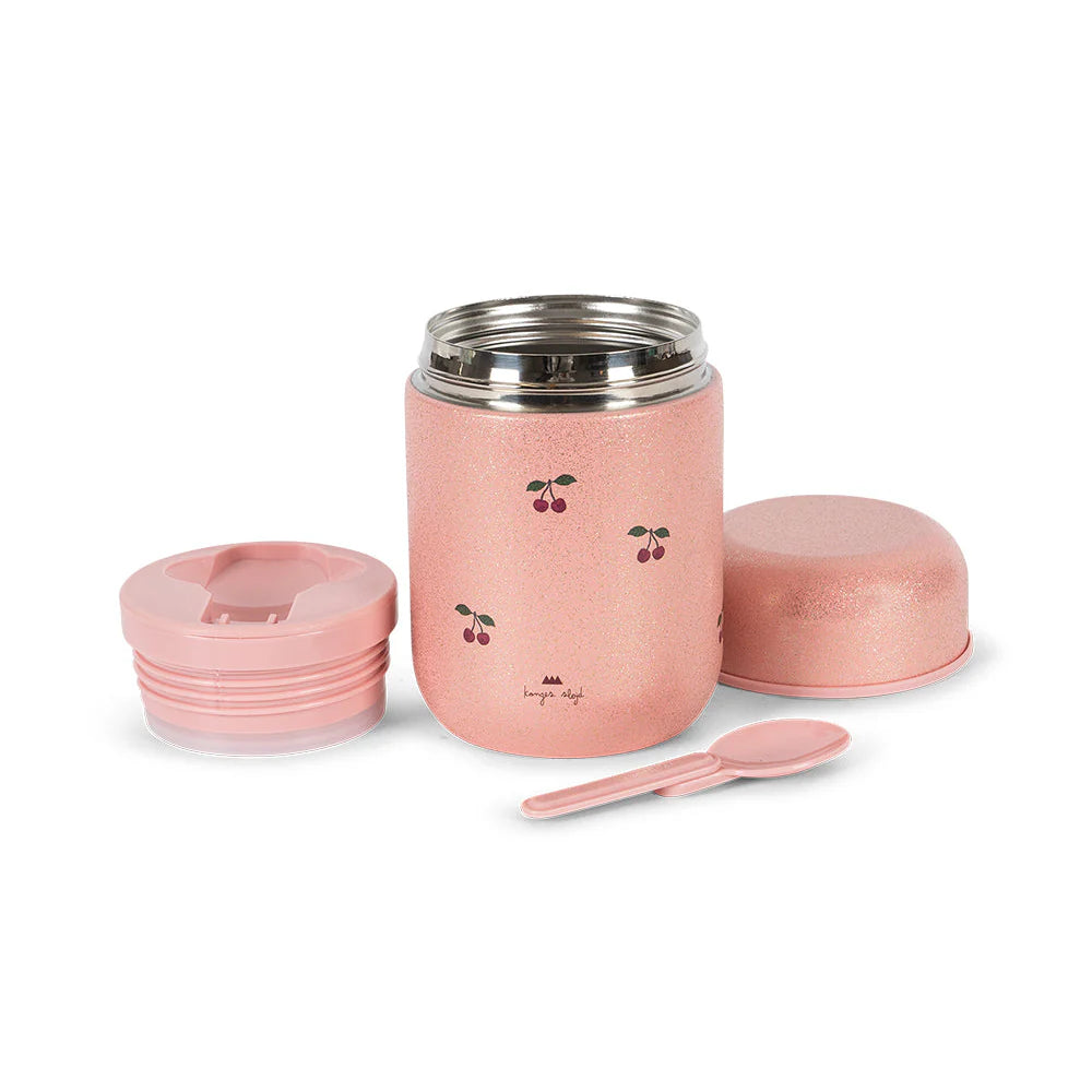 GLITTER THERMO FOOD JAR