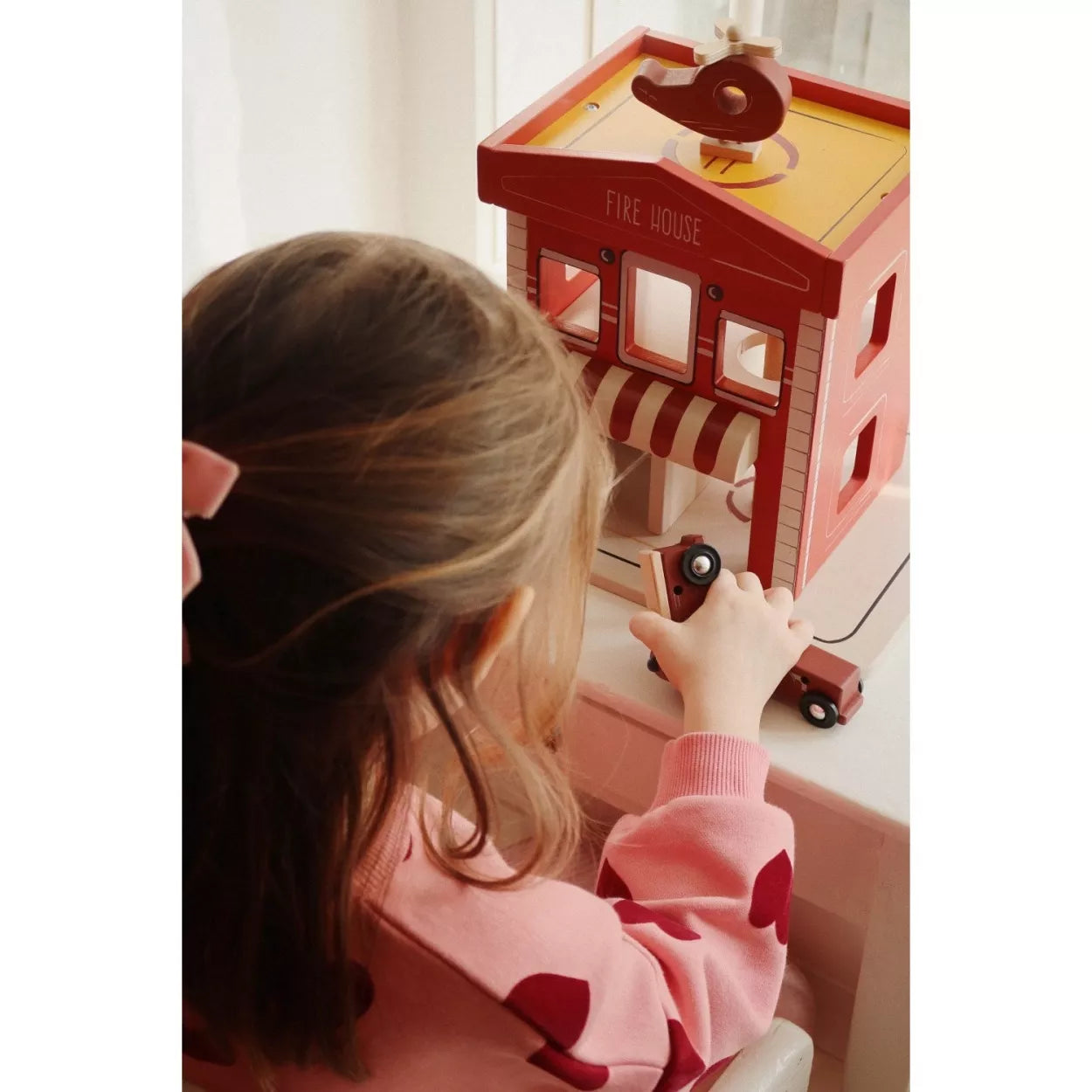 WOODEN FIRE STATION