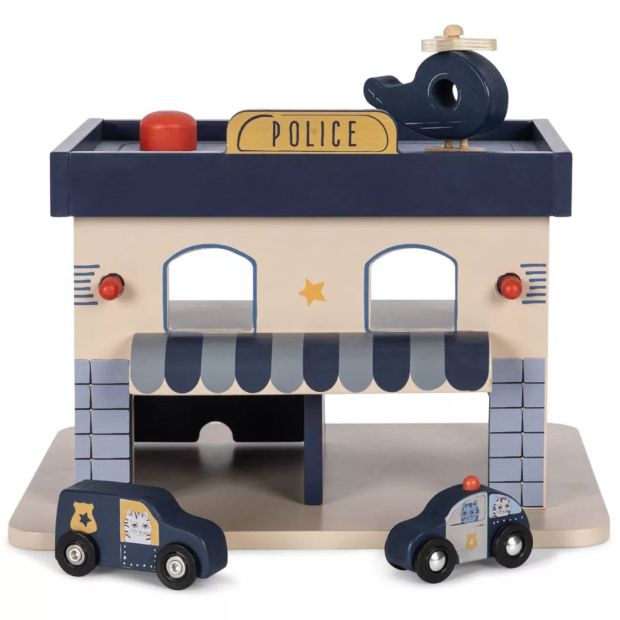 WOODEN POLICE STATION