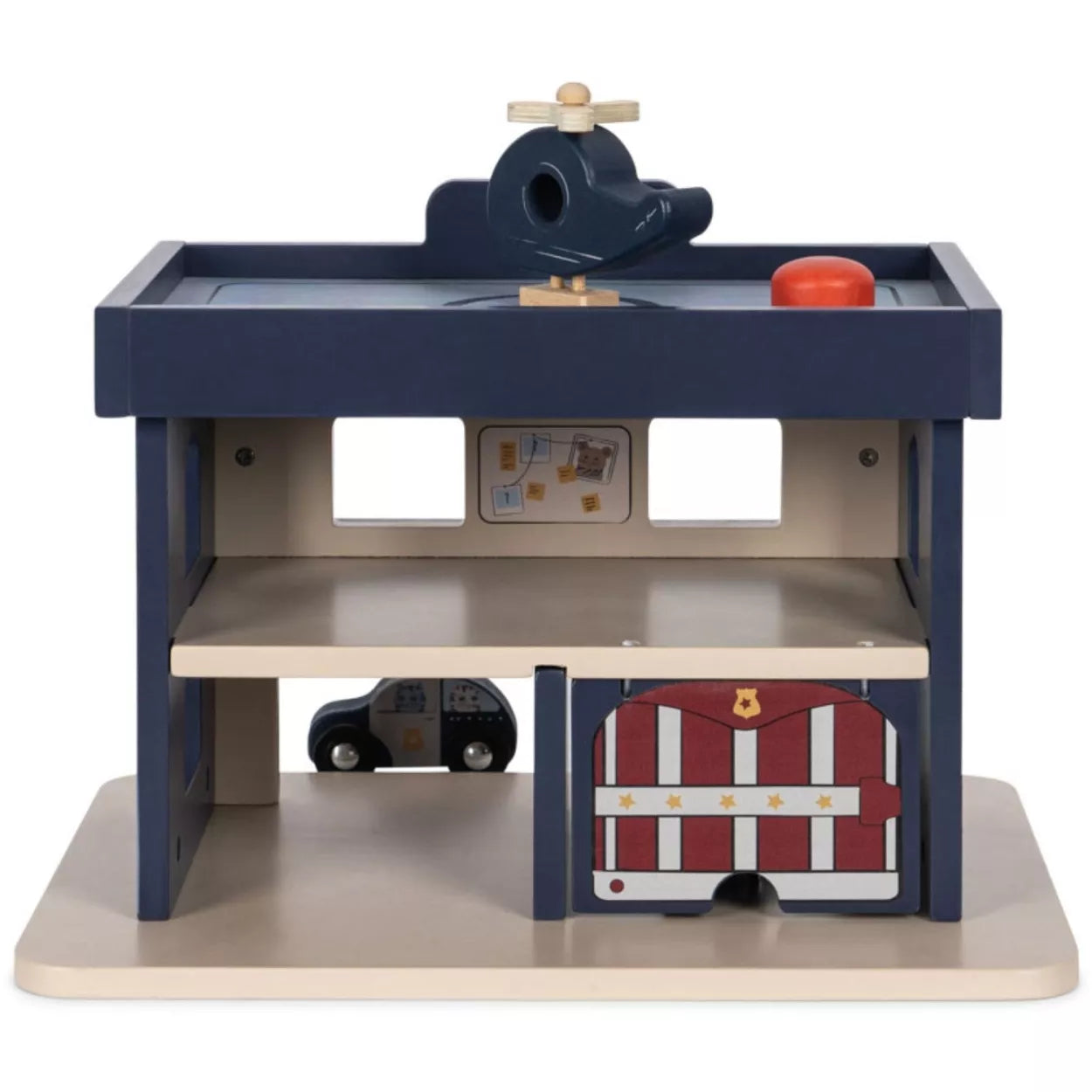 WOODEN POLICE STATION