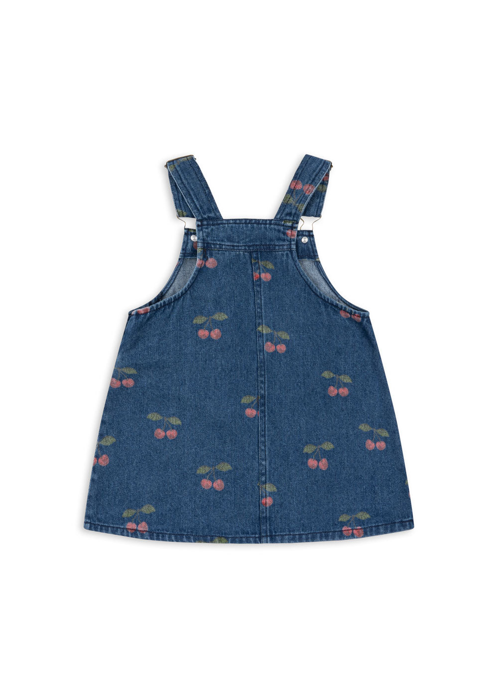 MAGOT OVERALL DRESS - Cherry