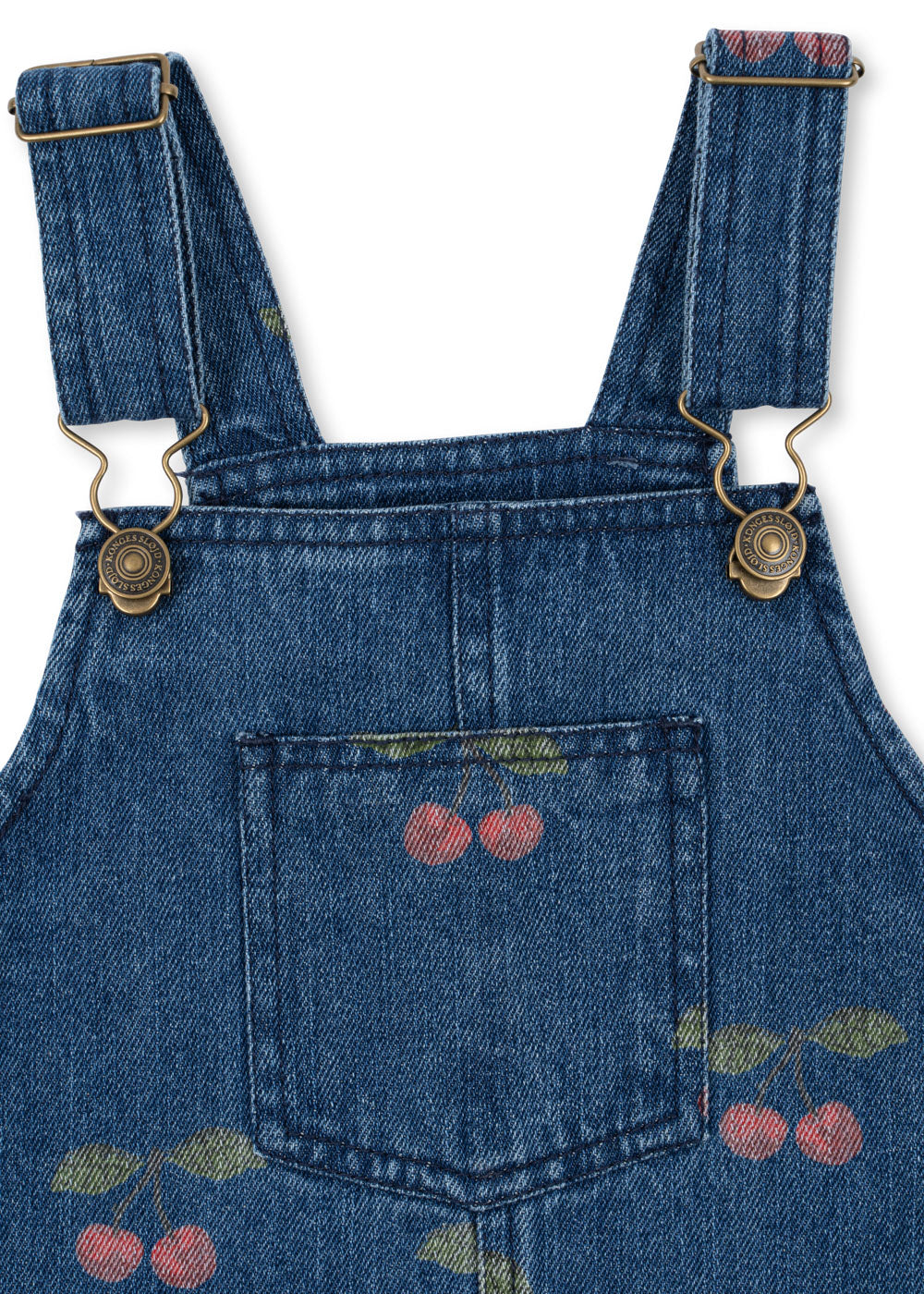 MAGOT OVERALL DRESS - Cherry