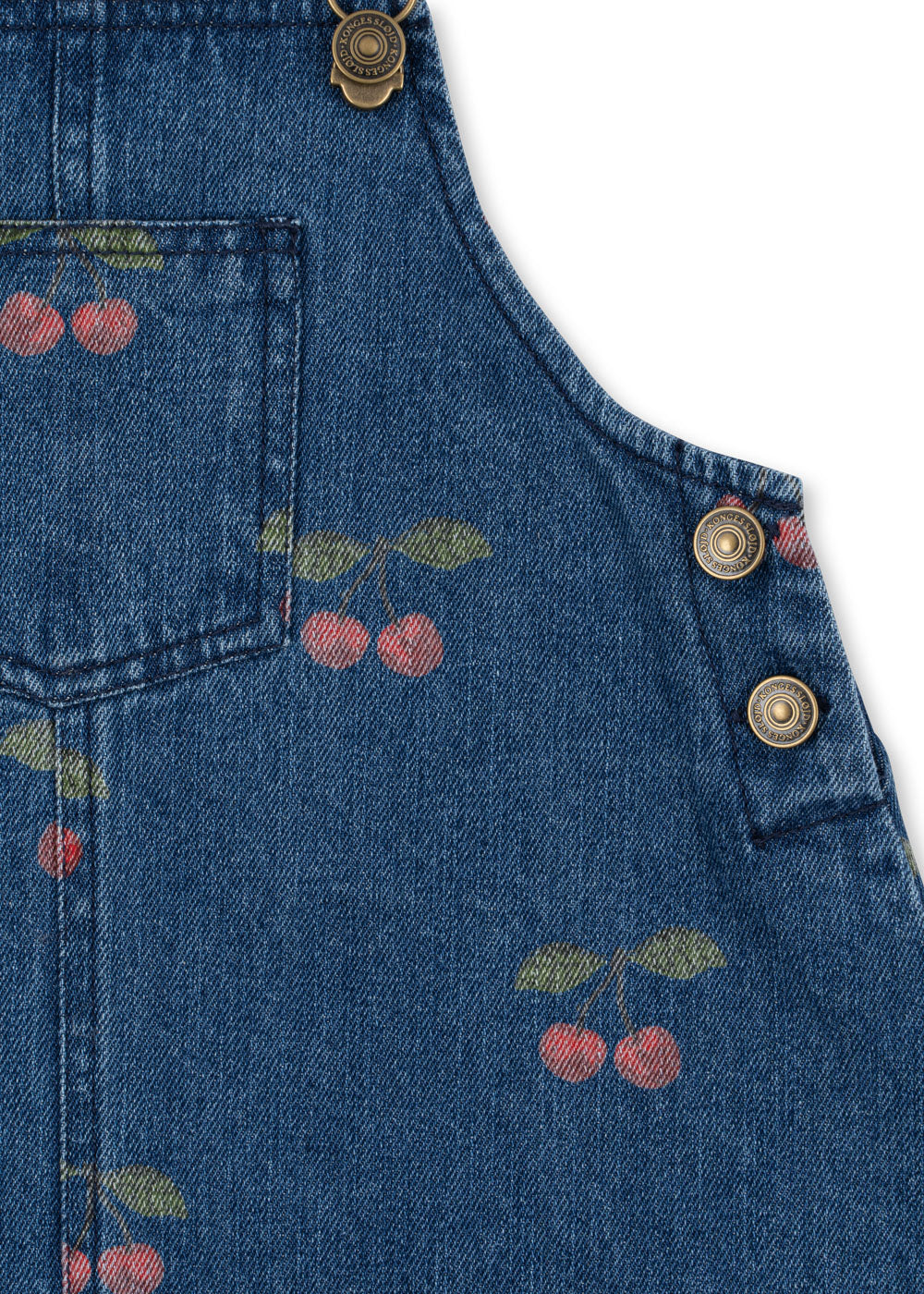 MAGOT OVERALL DRESS - Cherry