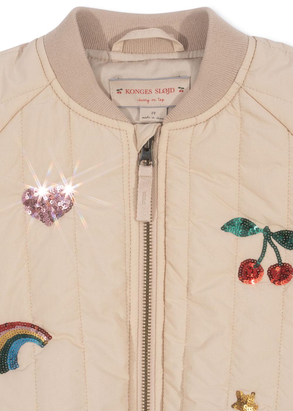 JUNO SEQUIN BOMBER JACKET