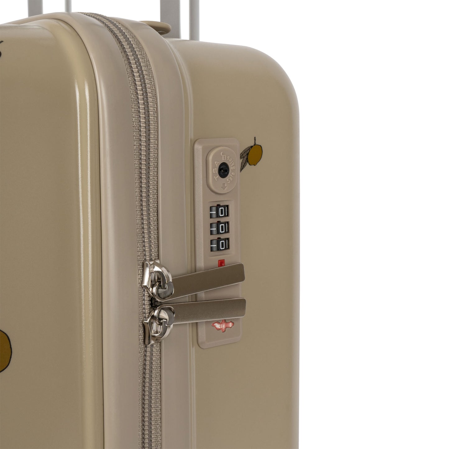 TRAVEL SUITCASE - Lemon