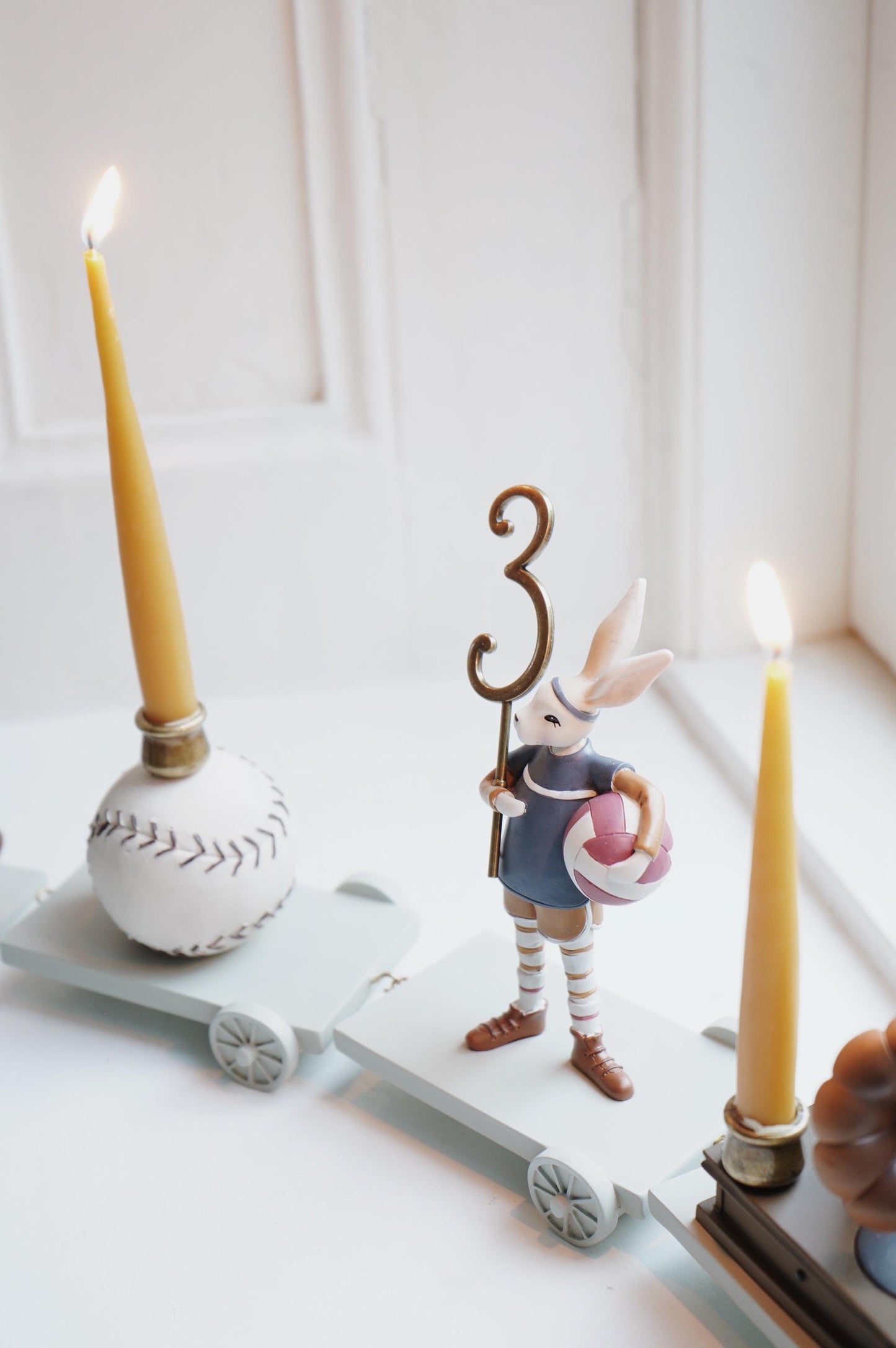 20 PACK BIRTHDAY TRAIN CANDLES