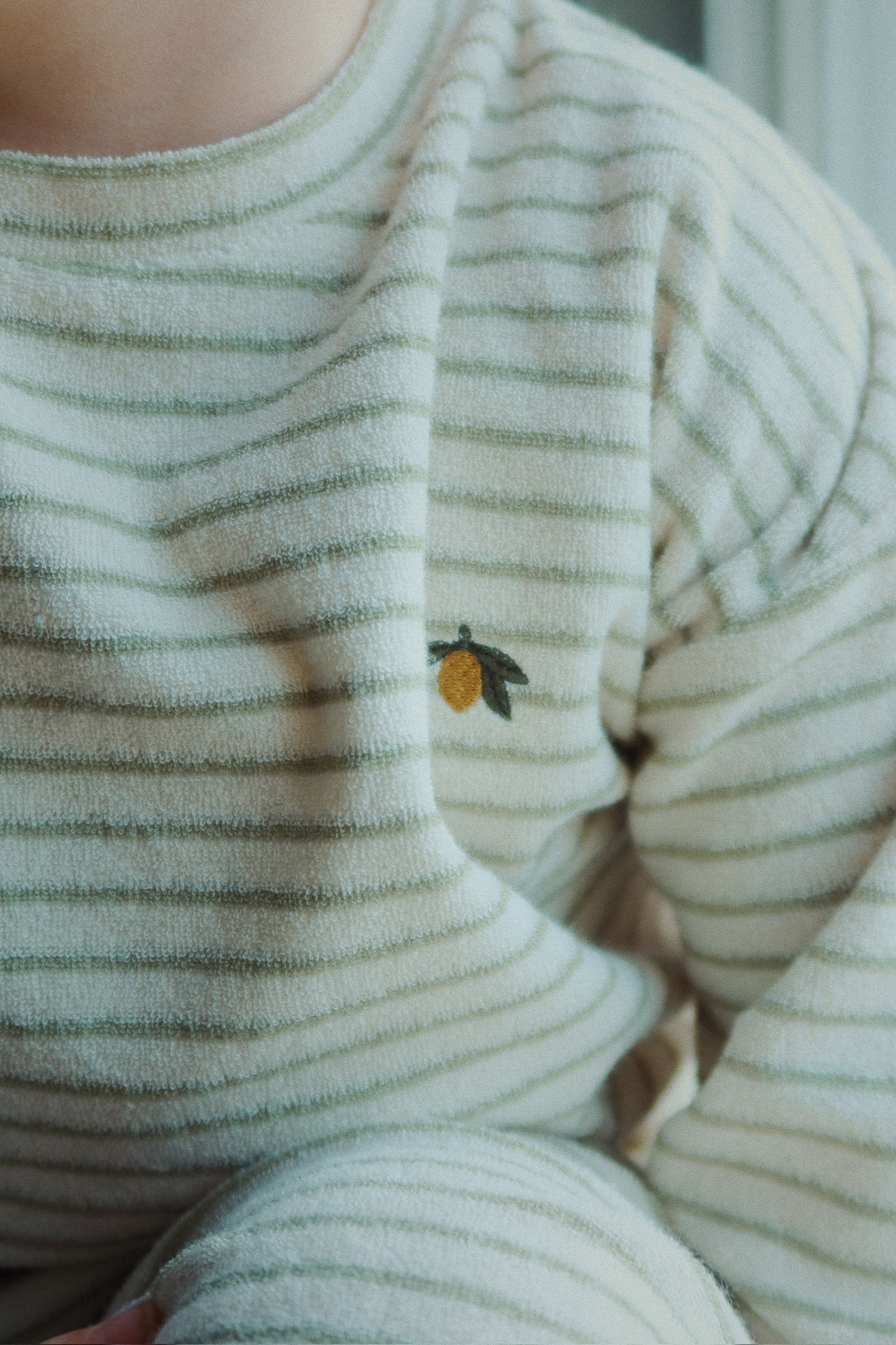 ITTY SWEAT SHIRT GOTS - LEMON