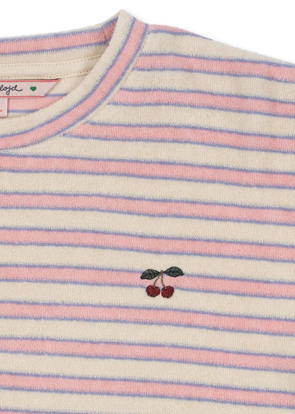ITTY SWEAT SHIRT GOTS - CHERRY
