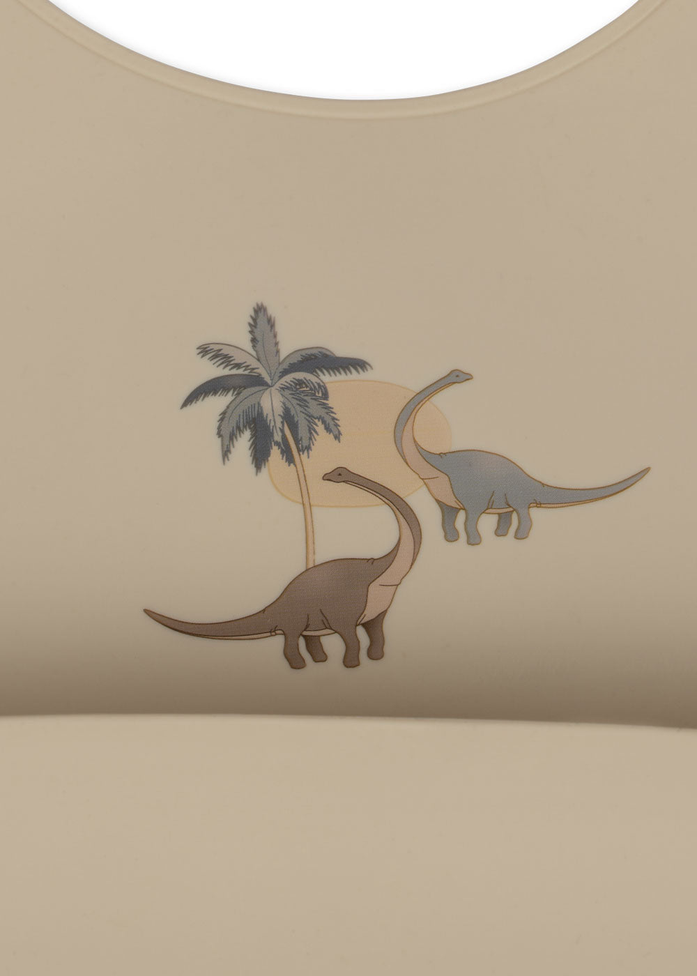 2 PACK SILICONE BIB - DINO