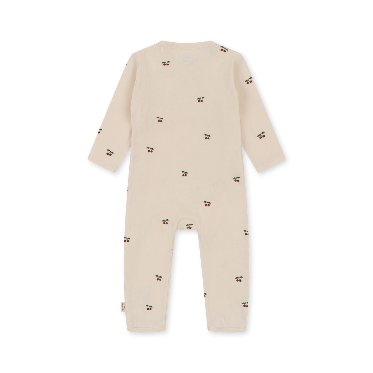 NEWBORN ONESIE GOTS - CHERRY