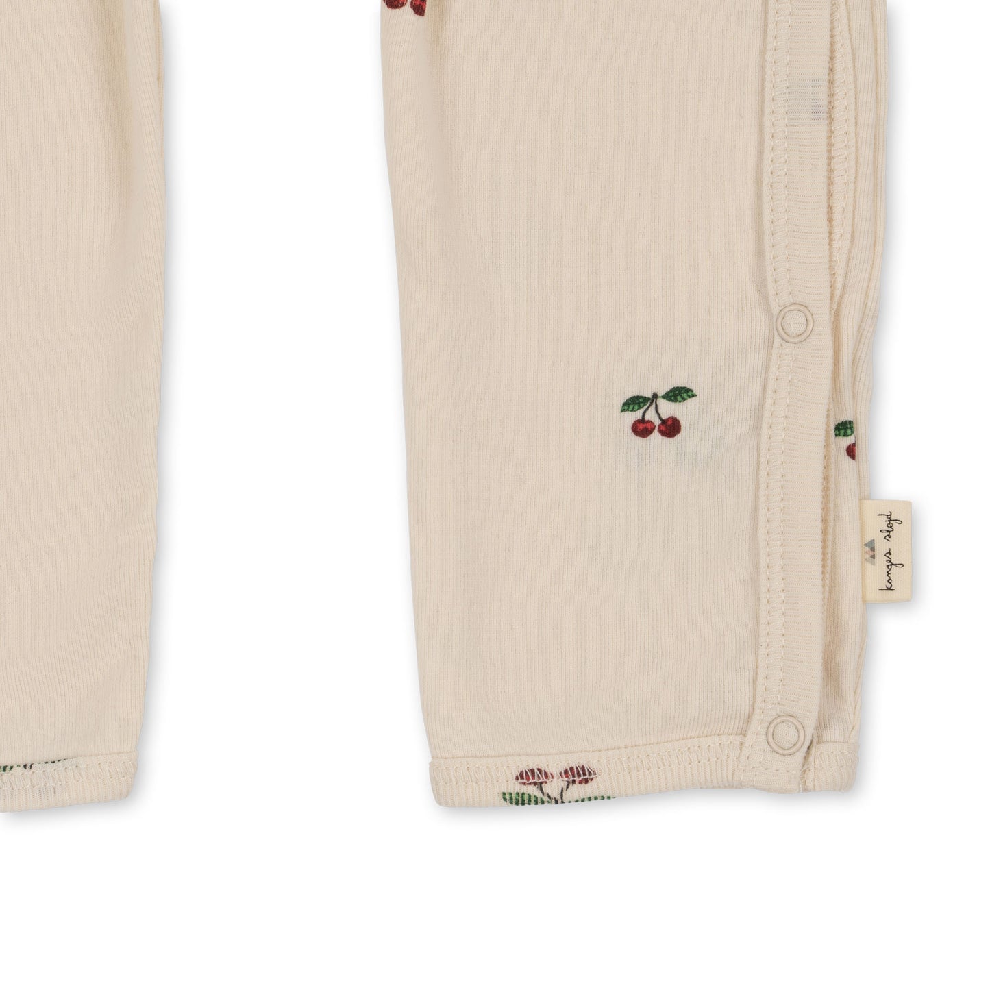 NEWBORN ONESIE GOTS - CHERRY
