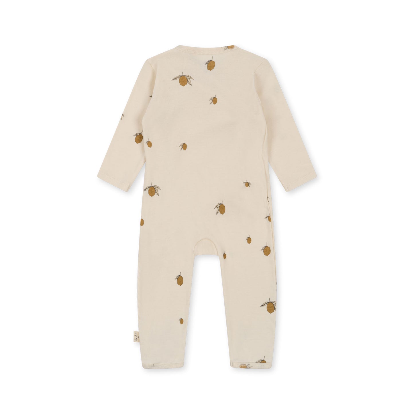 NEWBORN ONESIE GOTS - LEMON