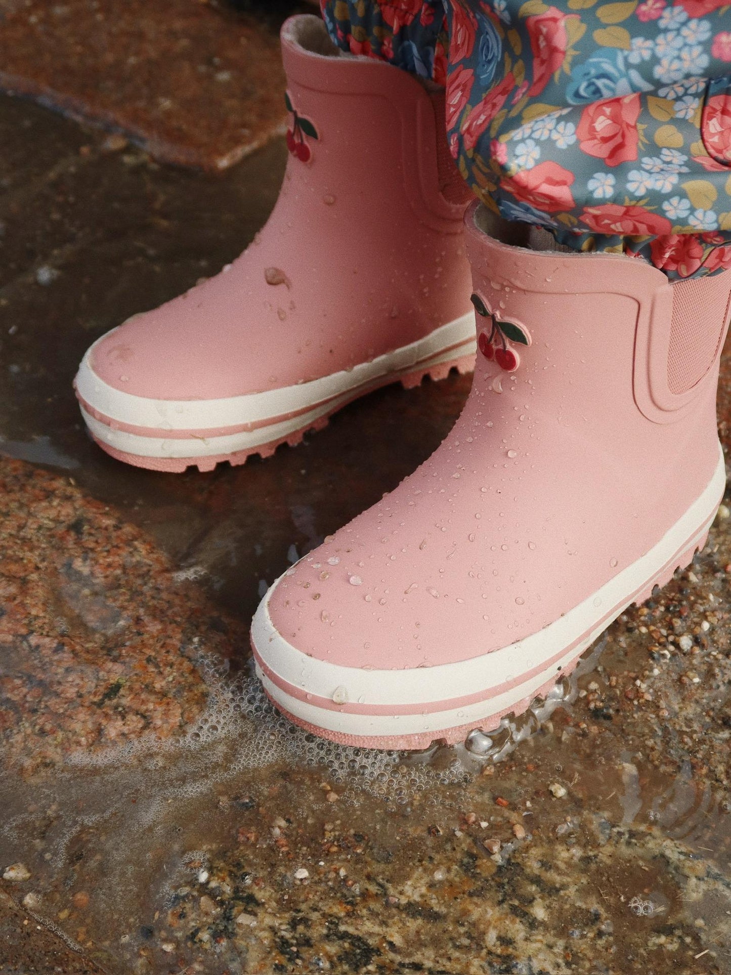 ROI RAIN BOOT LOW - Cherry
