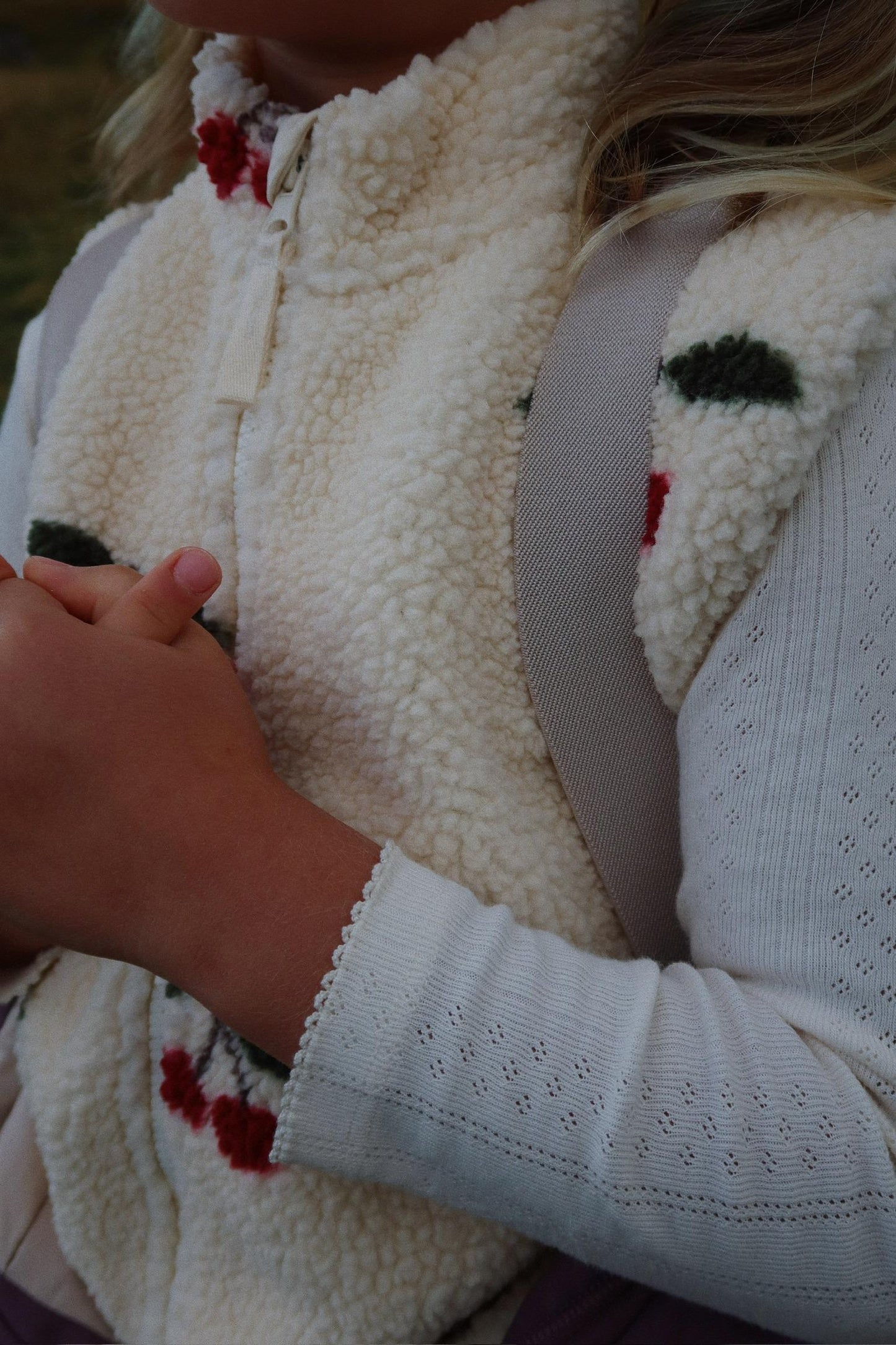 JODY TEDDY VEST GRS