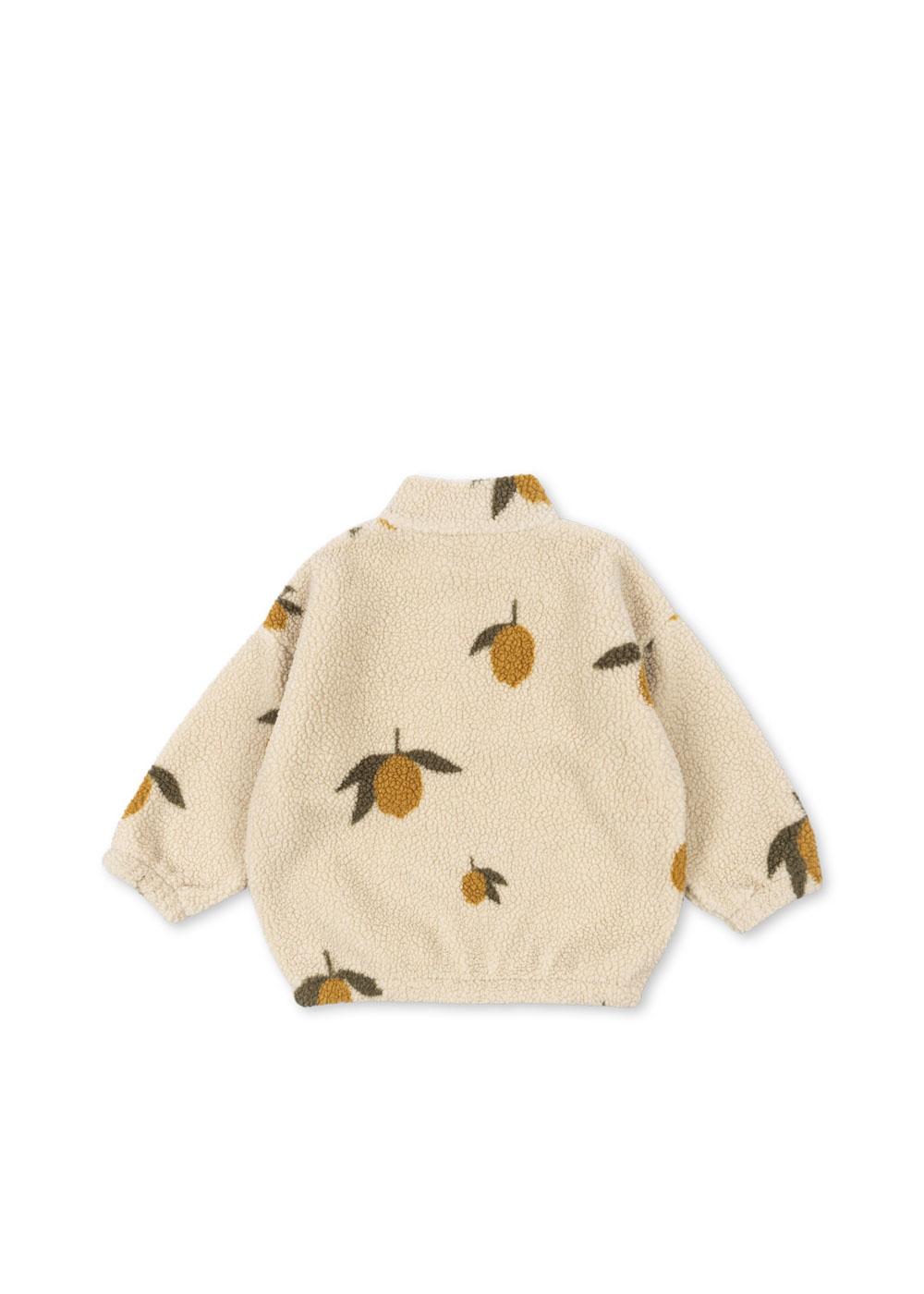 JODY TEDDY JACKET GRS - Lemon