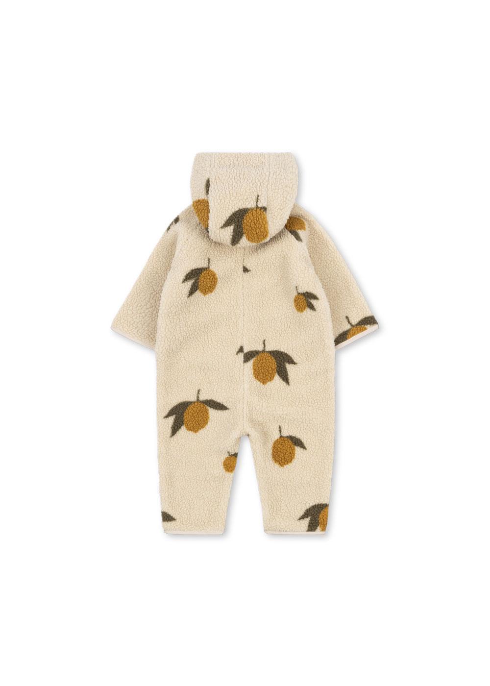 JODY TEDDY ONESIE GRS - Lemon