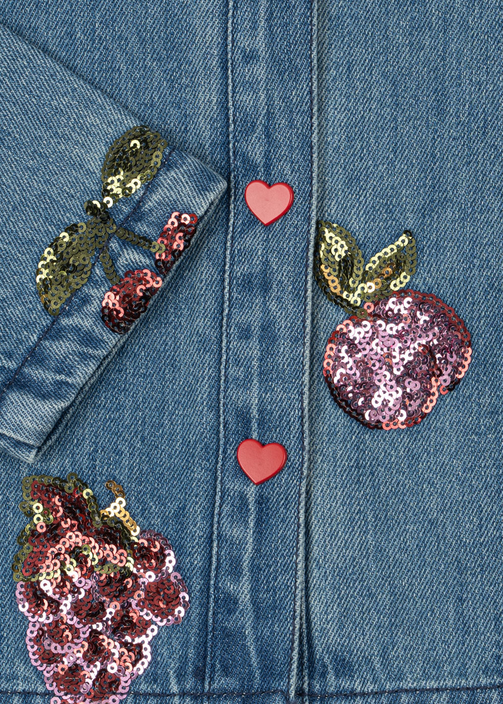 MAGOT SEQUIN DENIM SHIRT