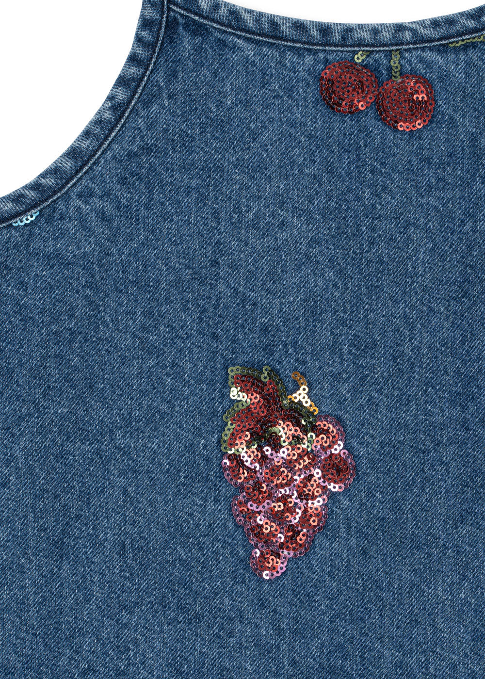 MAGOT SEQUIN STRAP DRESS