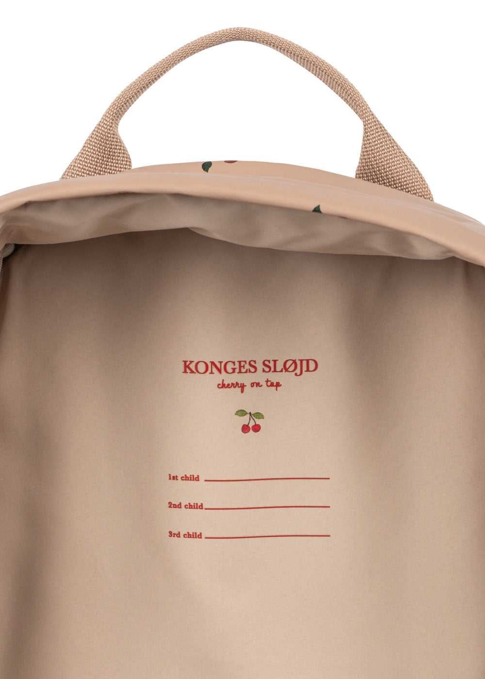 RAINY KIDS BACKPACK MIDI - Cherry