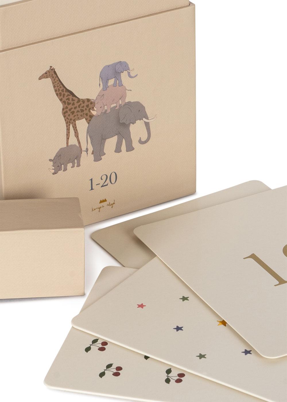 CARDBOARD LEARNING CARDS FSC