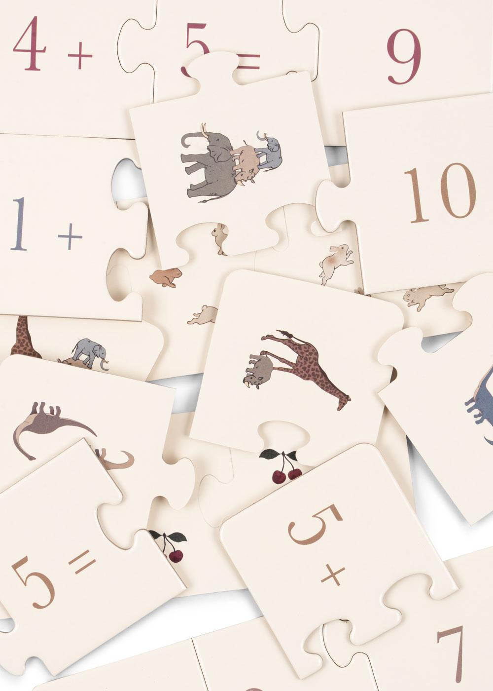 CARDBOARD PUZZLE MATH FSC