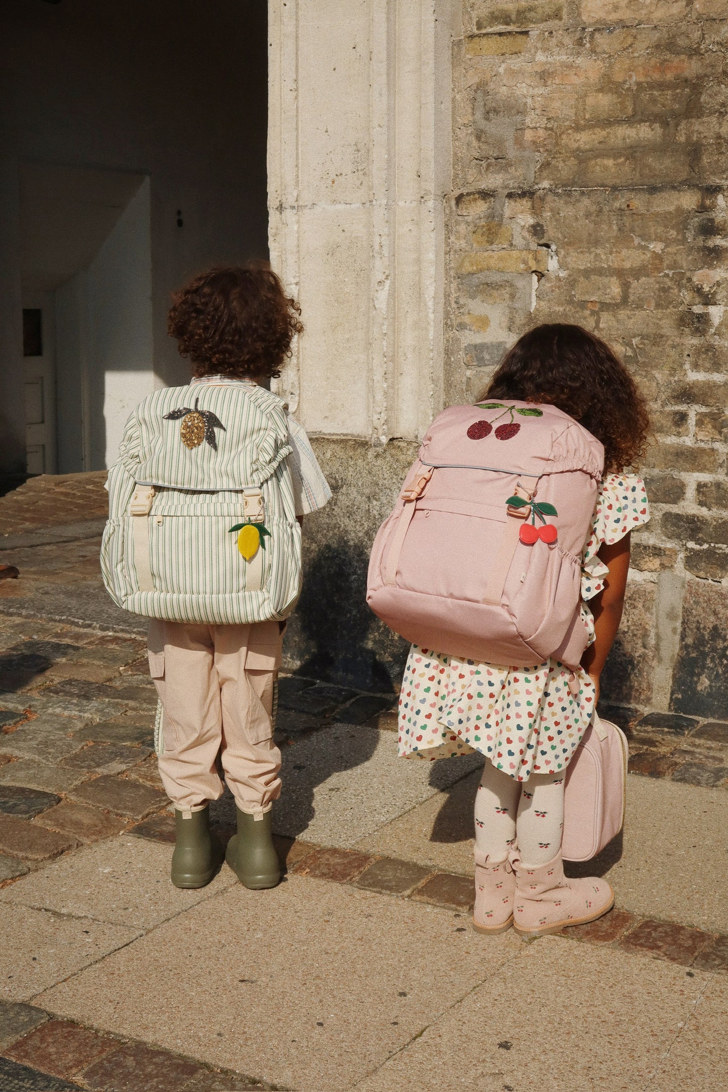 CLOVER SCHOOLBAG - Lemon