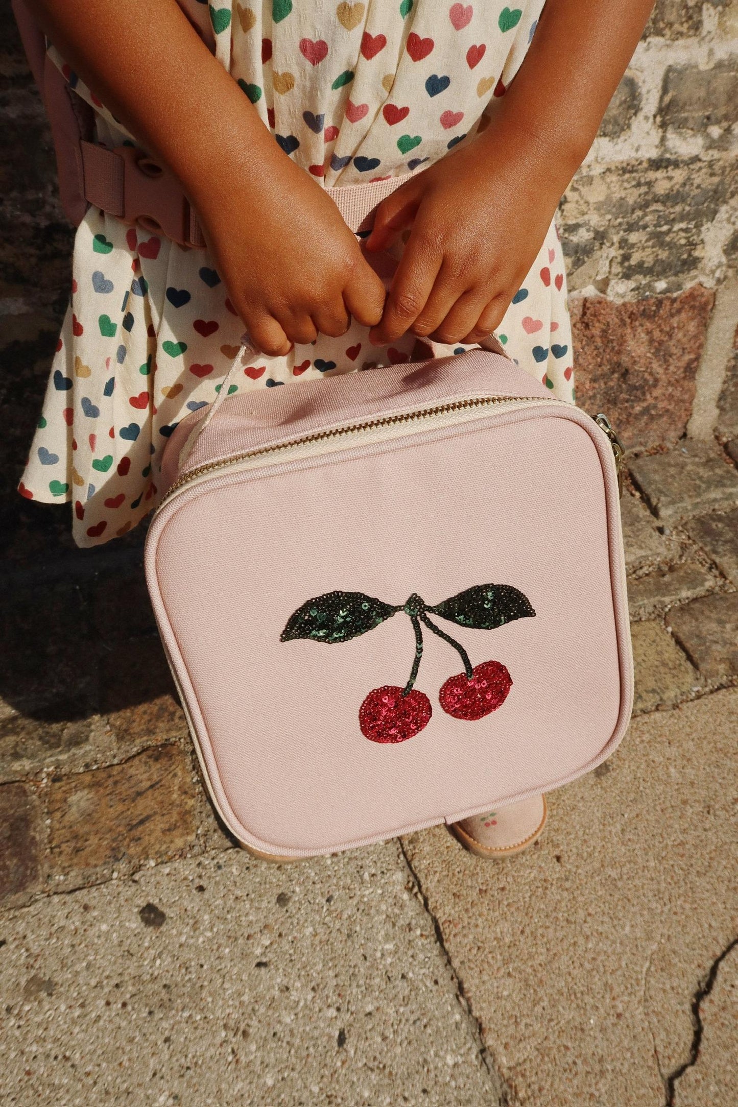 CLOVER THERMO LUNCH BAG - Cherry - PRE-ORDER