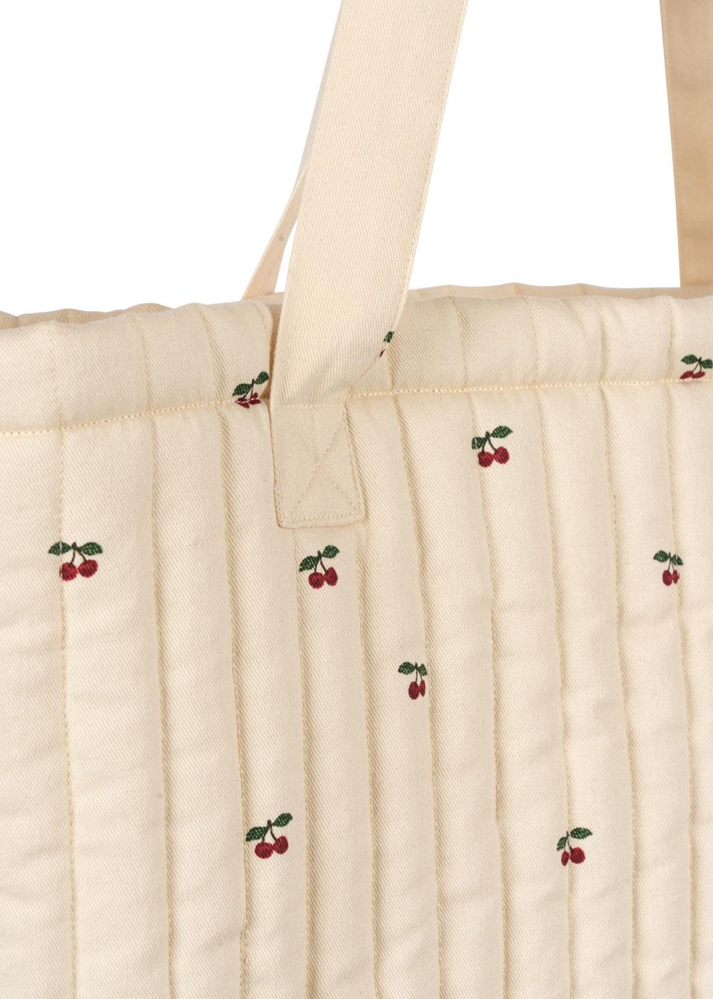 MOLLY QUILTED BAG - CHERRY AOP