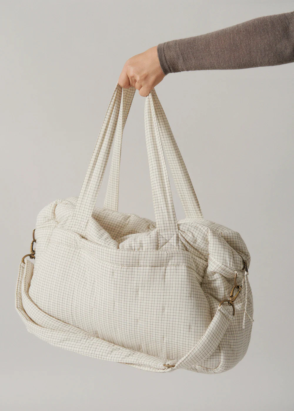 Nursing Bag, Diaper Bag - Deep Lake Check