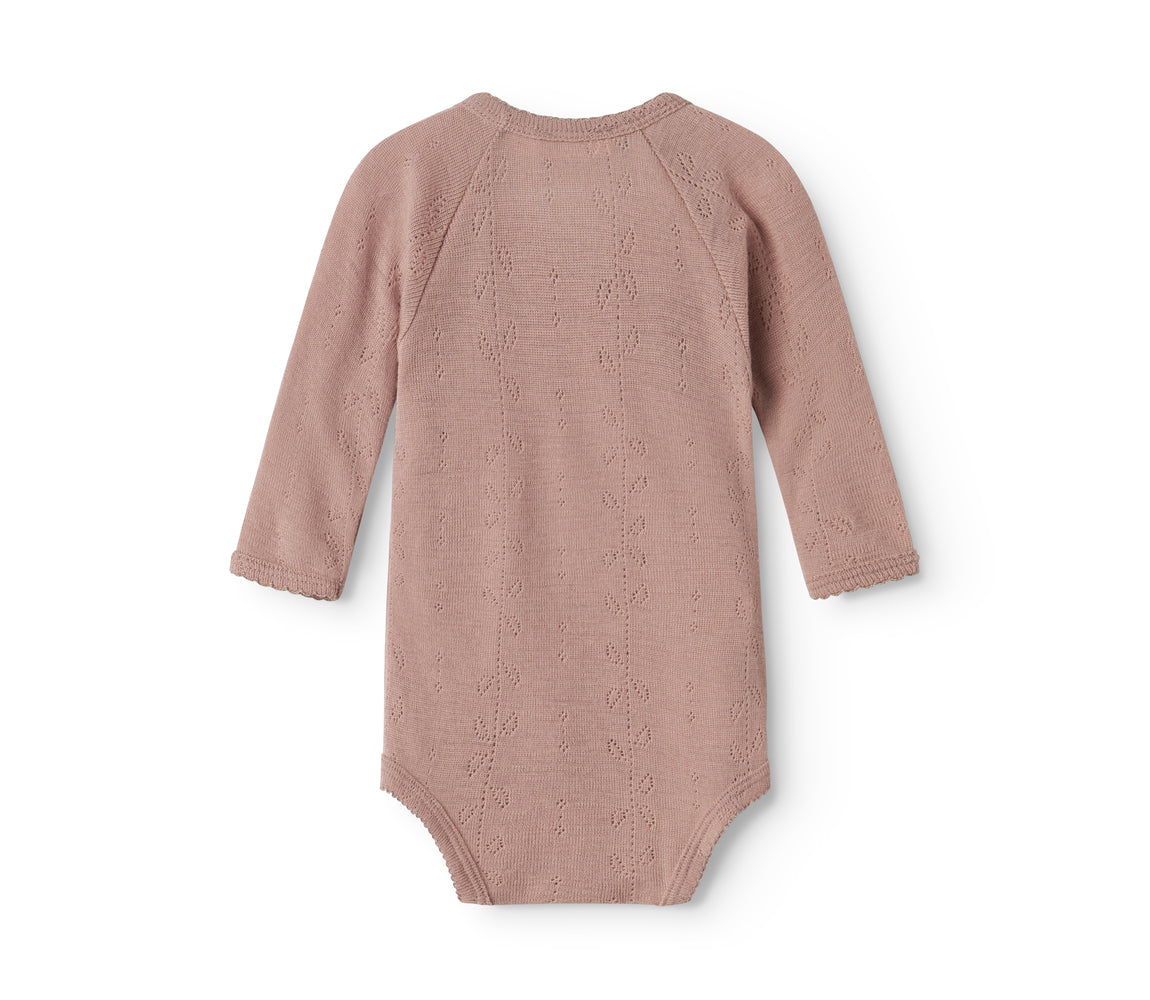 Belita - Wool Pointelle - Burnt Rose