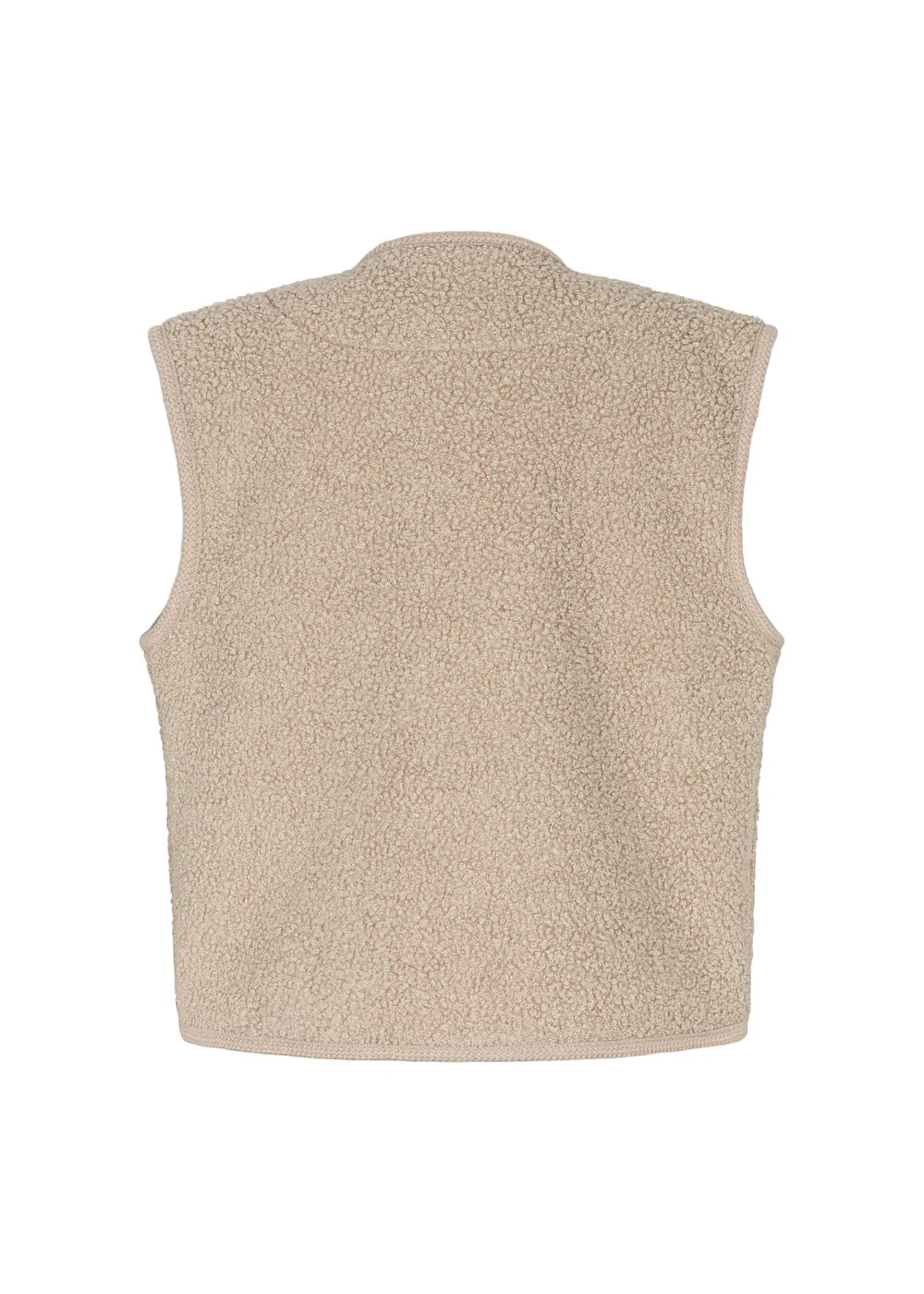 Jolly Waistcoat Teddy Vest - Oyster Grey