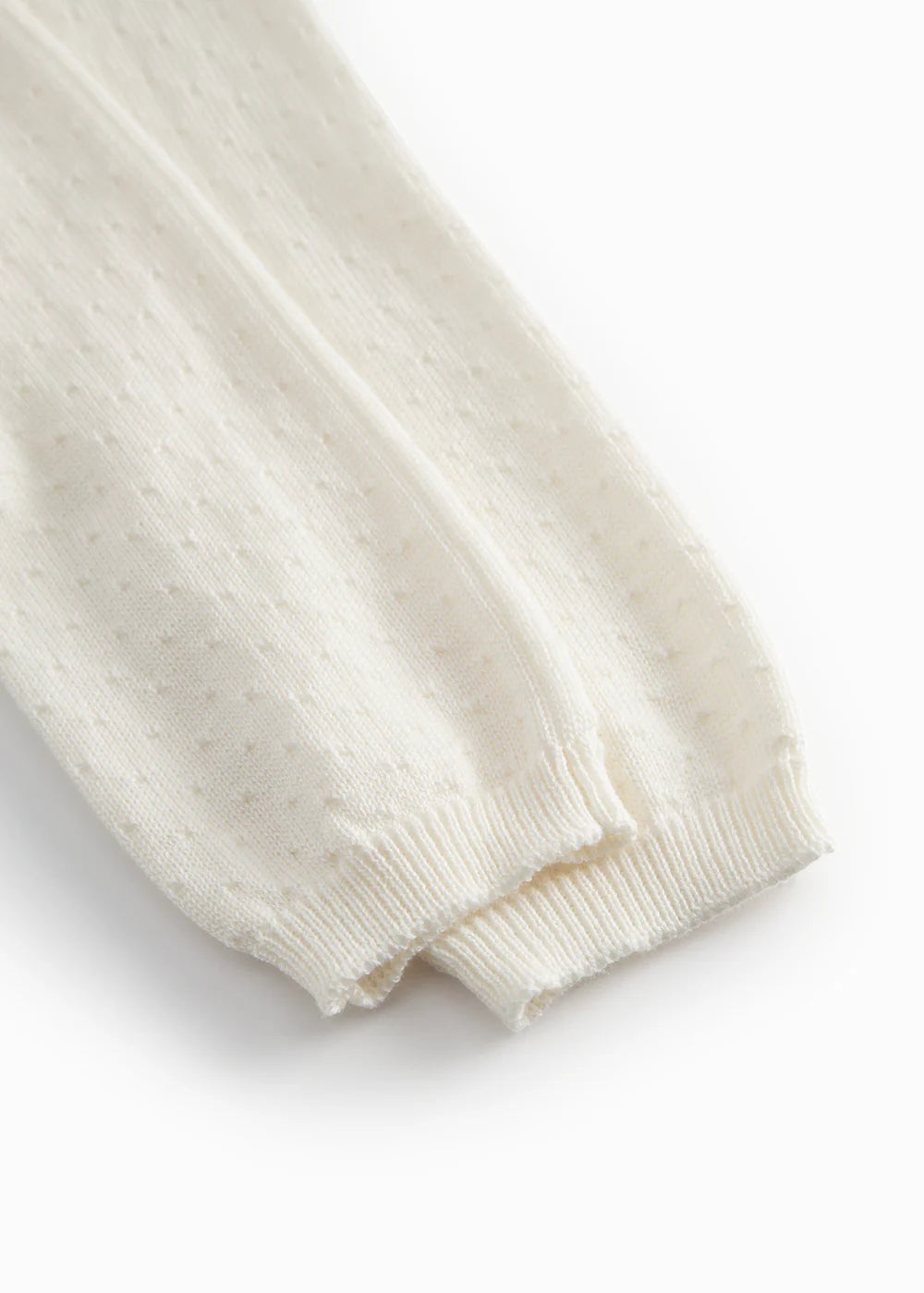 Pira - Knit trousers, Gentle White